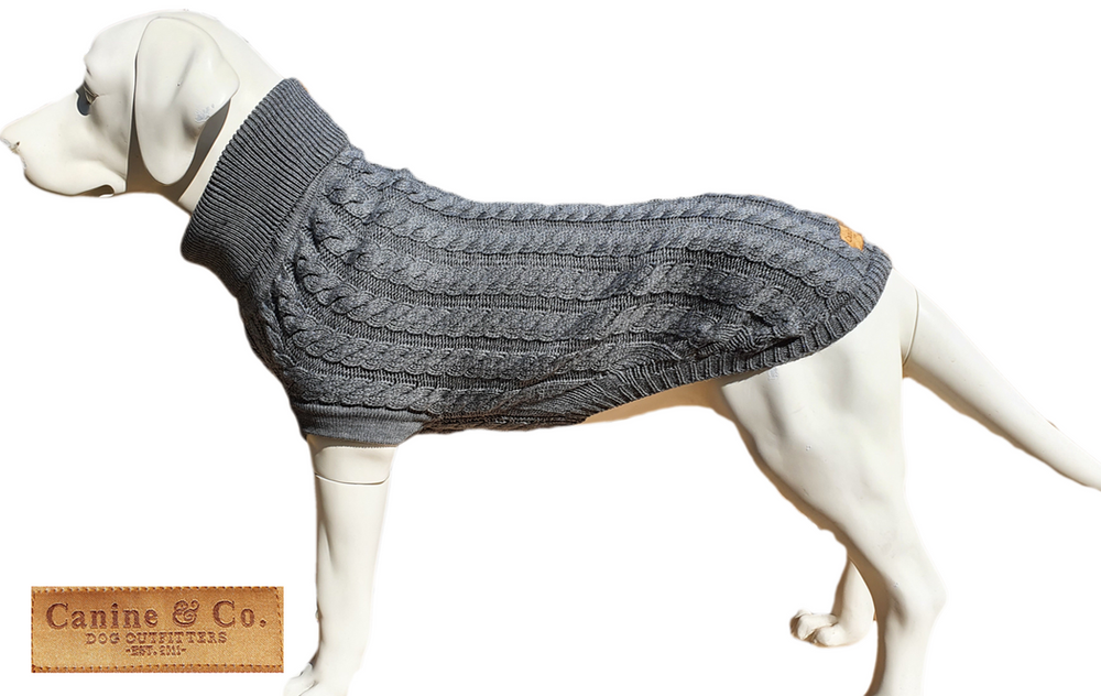 The Rascal Dog Jumper in Grey