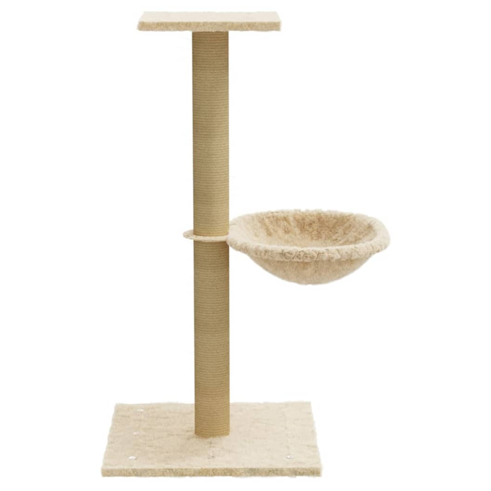 Cat tree with sisal scratching post 74 cm