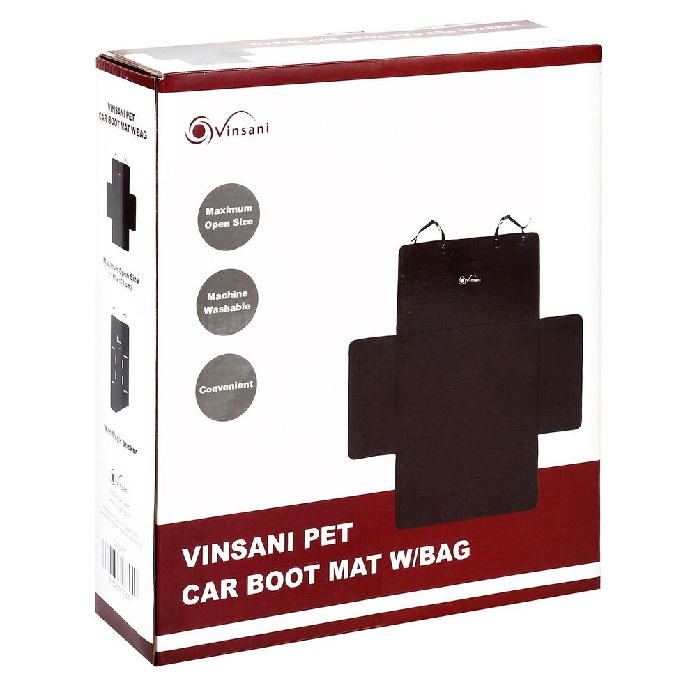 Pet car boot mat protector with bag waterproof nonslip for cars SUVs