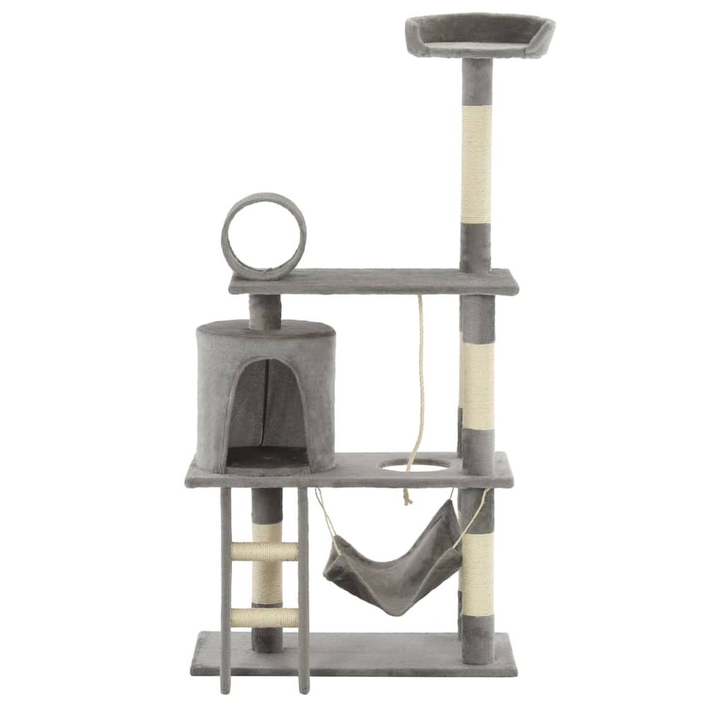 Cat tree with sisal scratching posts 140 cm