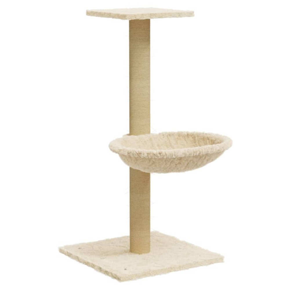 Cat tree with sisal scratching post 74 cm